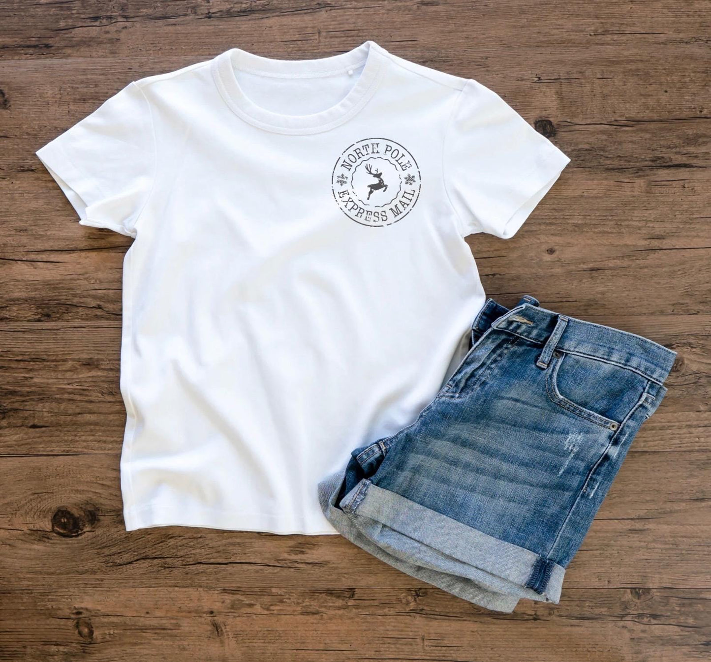 North Pole Express Mail T-Shirt