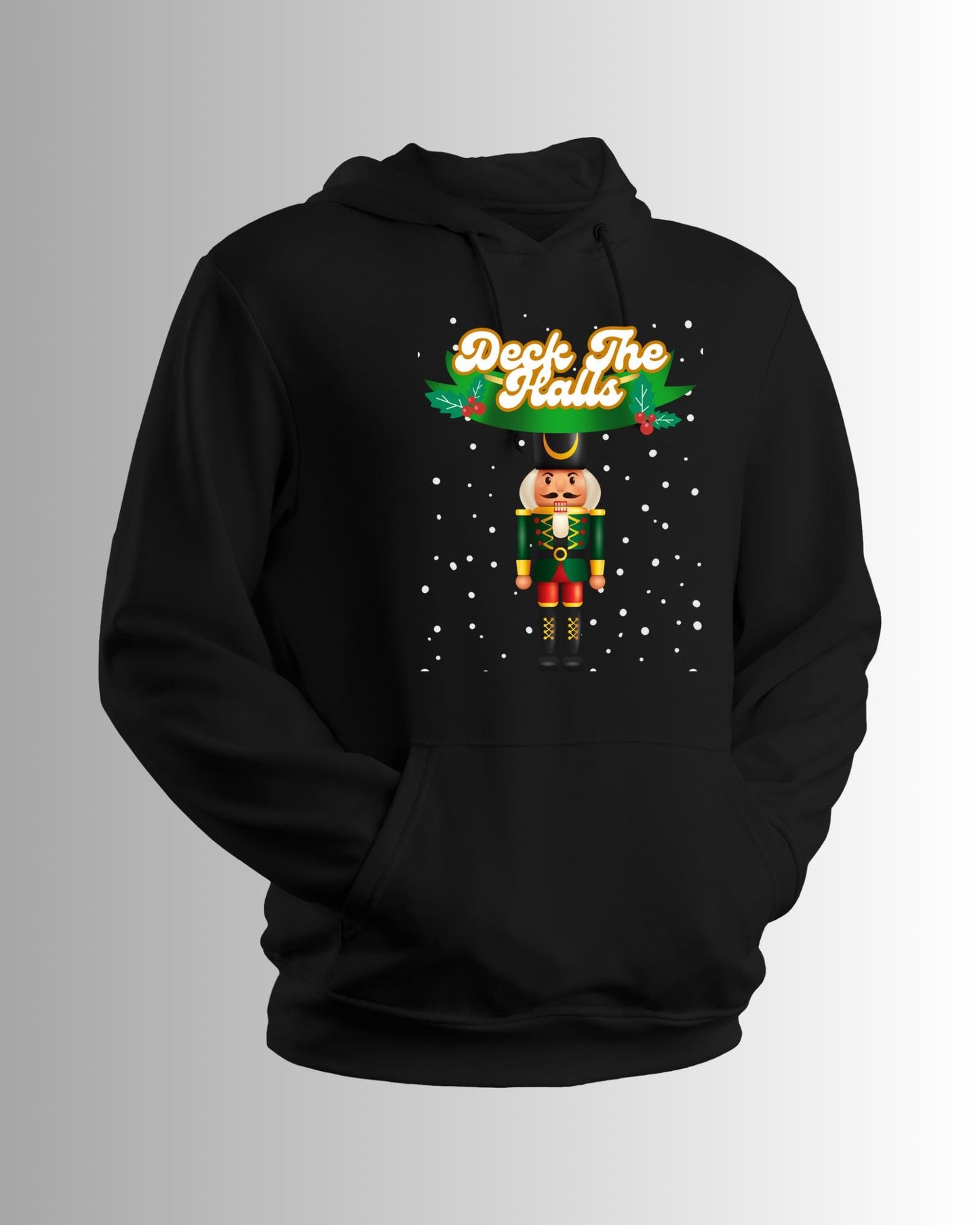 Deck the Halls Nutcracker Hoodie