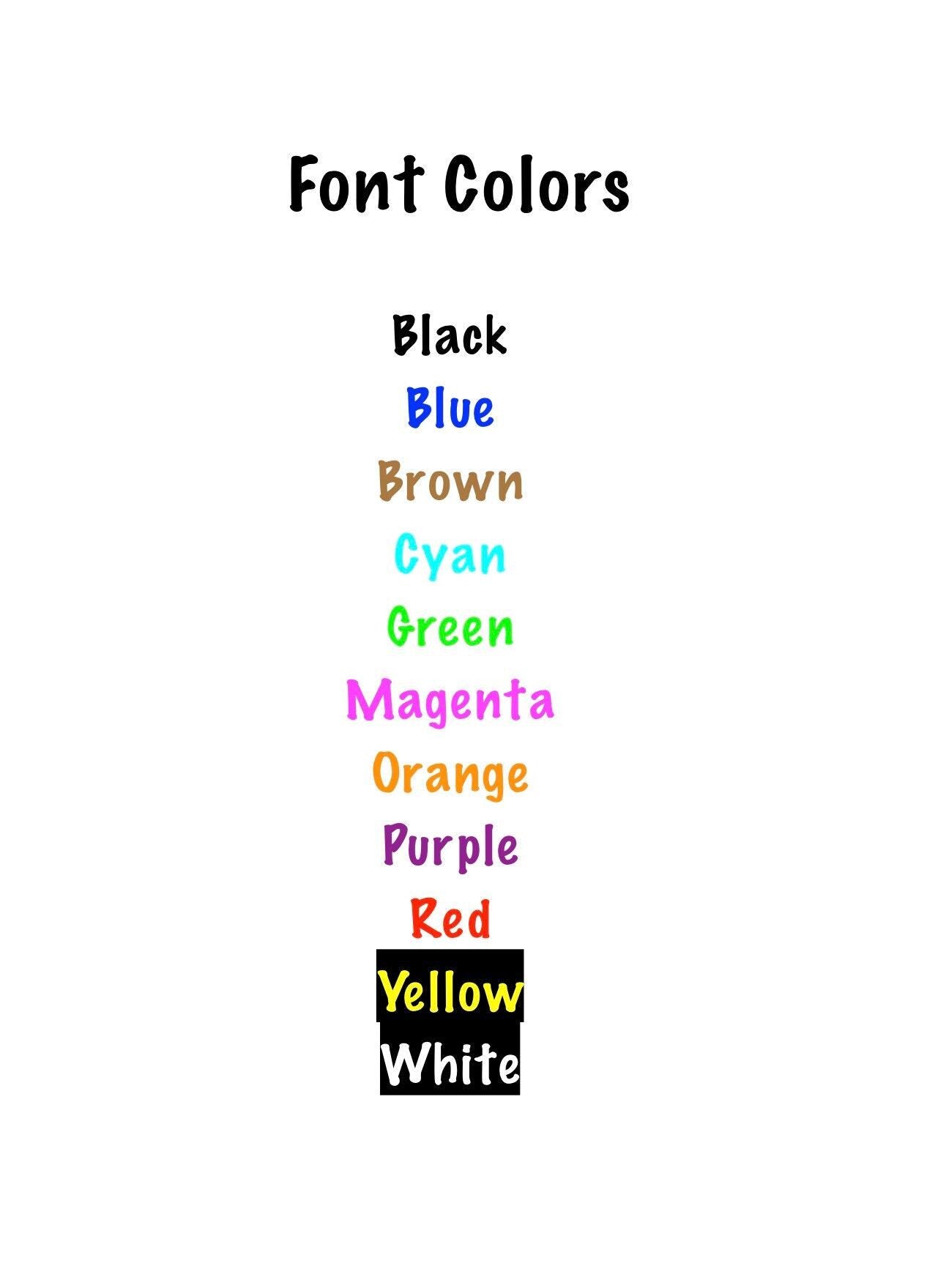 Custom name shirt