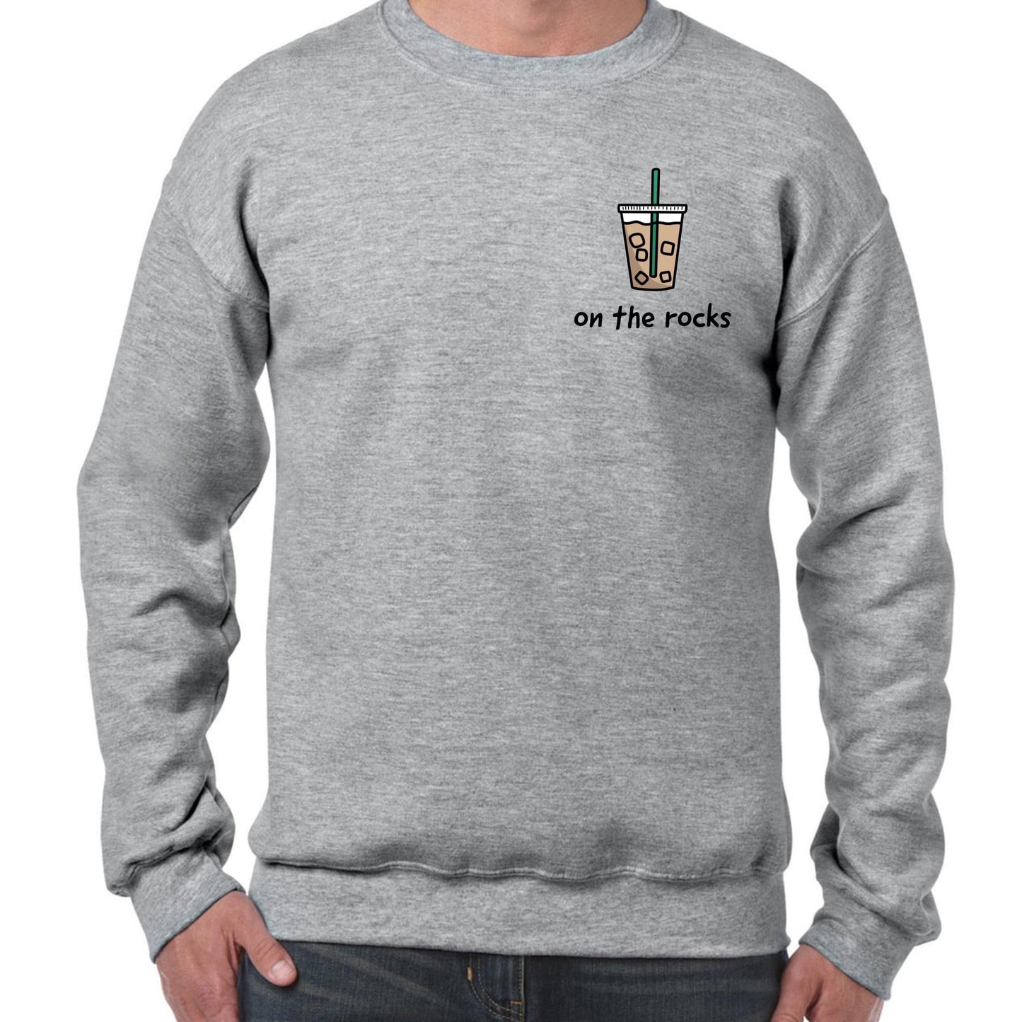 On the rocks sweatshirt