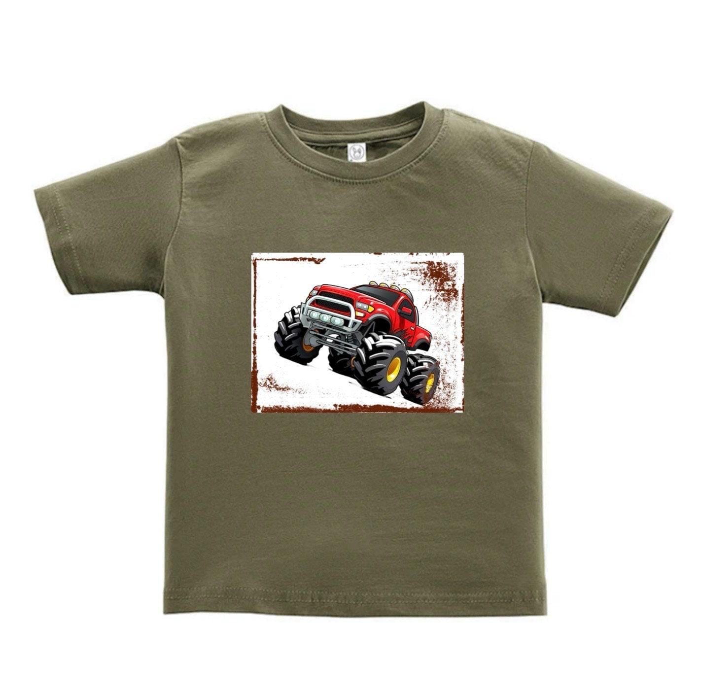 Monster truck tee